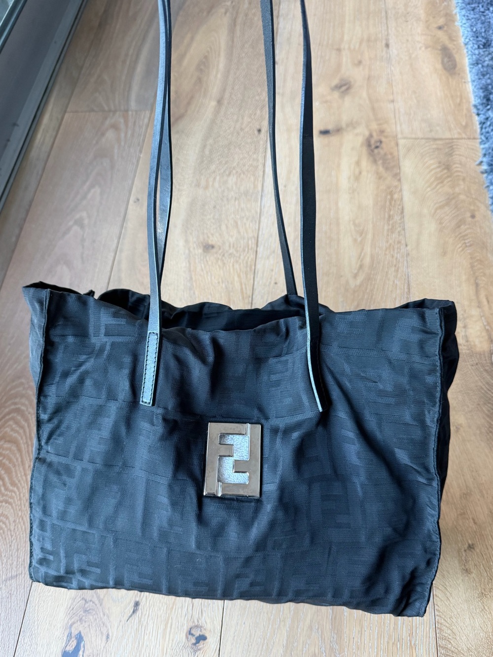 Fendi Zucca Monogram Nylon Tote Bag